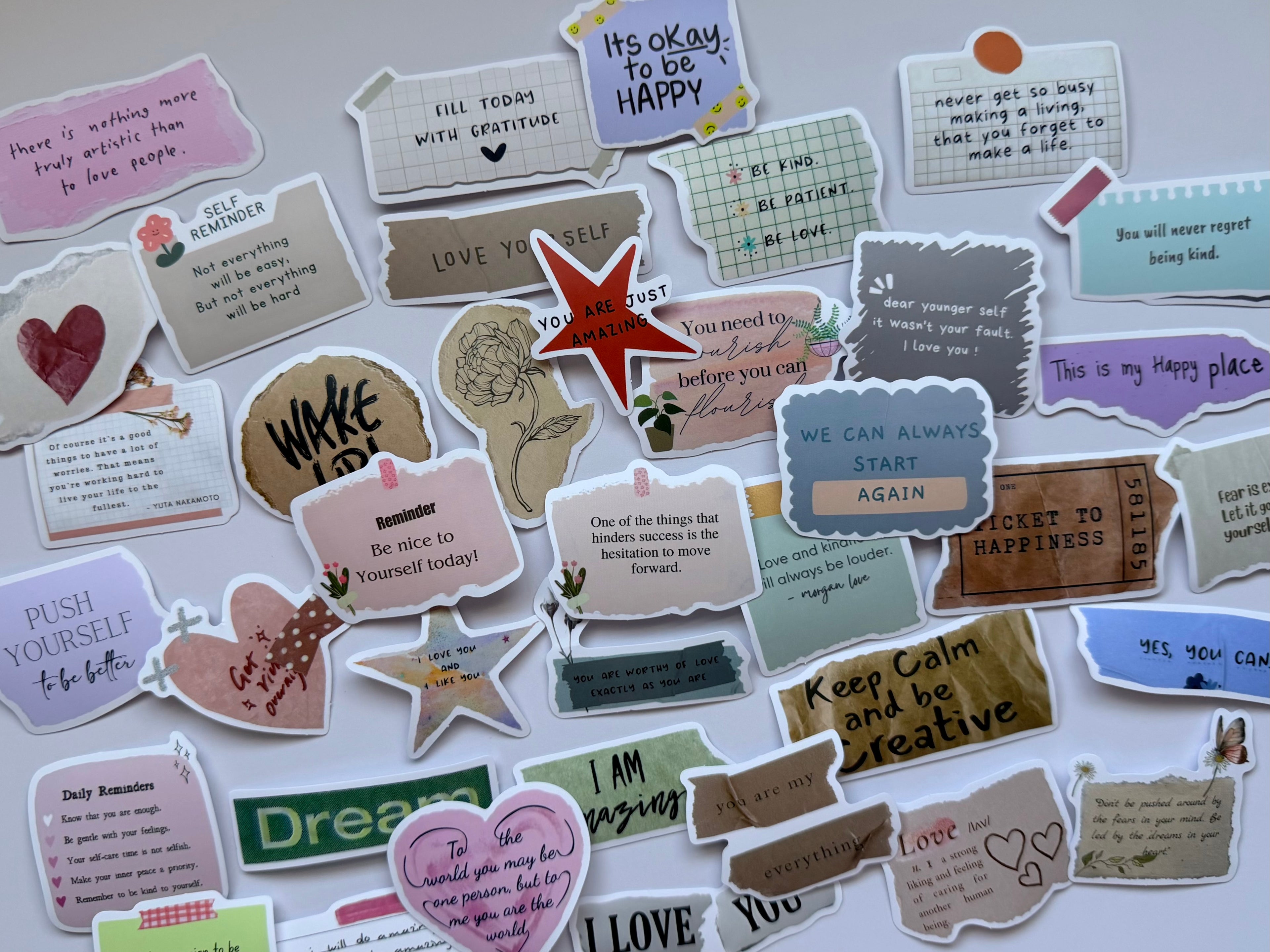 Motivational Sticker Set ✨