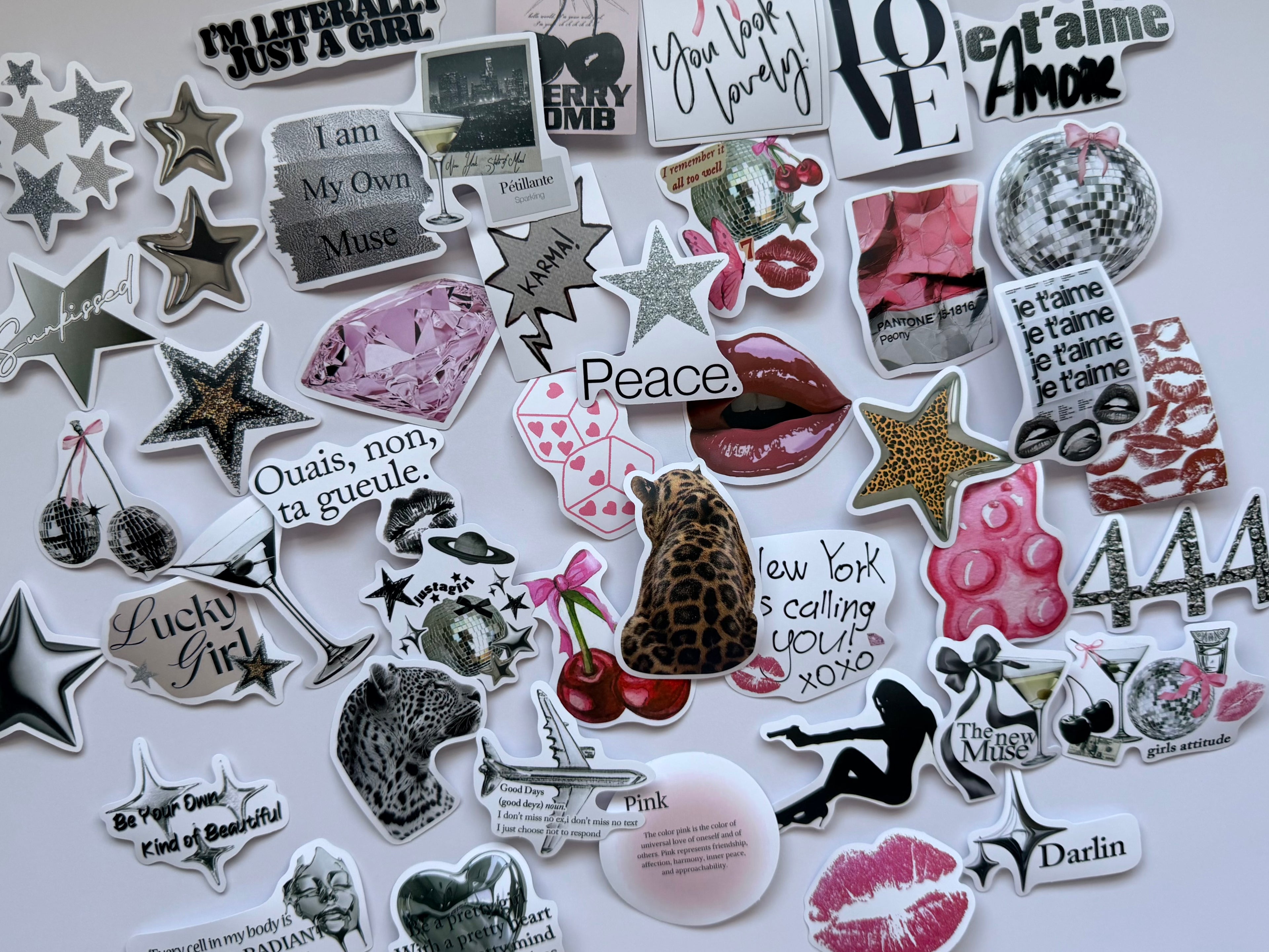 Glam Pop Sticker Set ✨